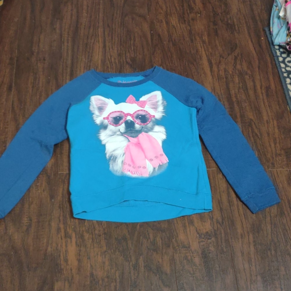🌼Hanes-girls crew neck sweatshirt -size medium